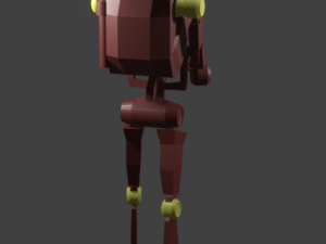 Droid from star wars cinematic universe 3D Model