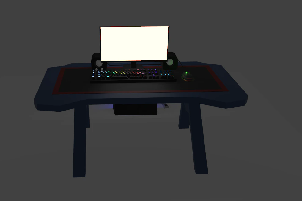 Computer 3D Model .c4d .max .obj .3ds .fbx .stl .blend 