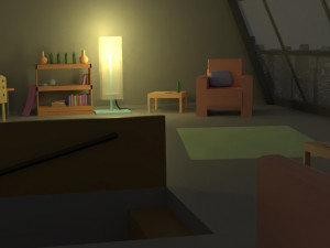 Room 3D 模型