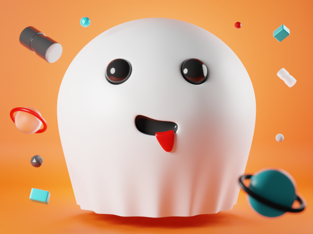 Ghost baby Modello 3D .c4d .max .obj .3ds .fbx .stl .blend 