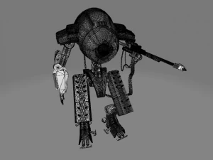 Robot Mech 3D Model