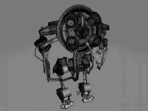 Robot Mech 3D Модель