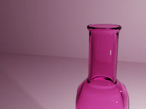 Pink bottle 3D Model