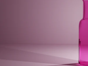 Pink bottle 3D Model