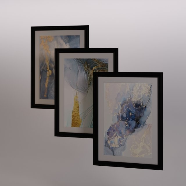 CLASSIC FRAMES 3D Model .c4d .max .obj .3ds .fbx .stl .blend 