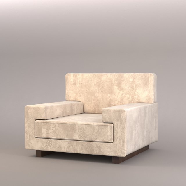INES CHAIR 3Dモデル .c4d .max .obj .3ds .fbx .stl .blend