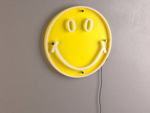 SMILEY CLASSIC NEON Modello 3D