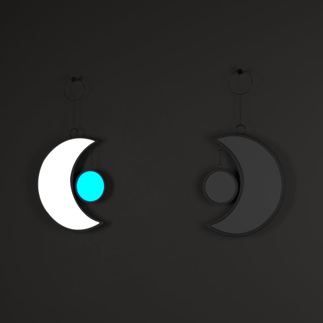 MOONLIGHT 3D Модель .c4d .max .obj .3ds .fbx .stl .blend 