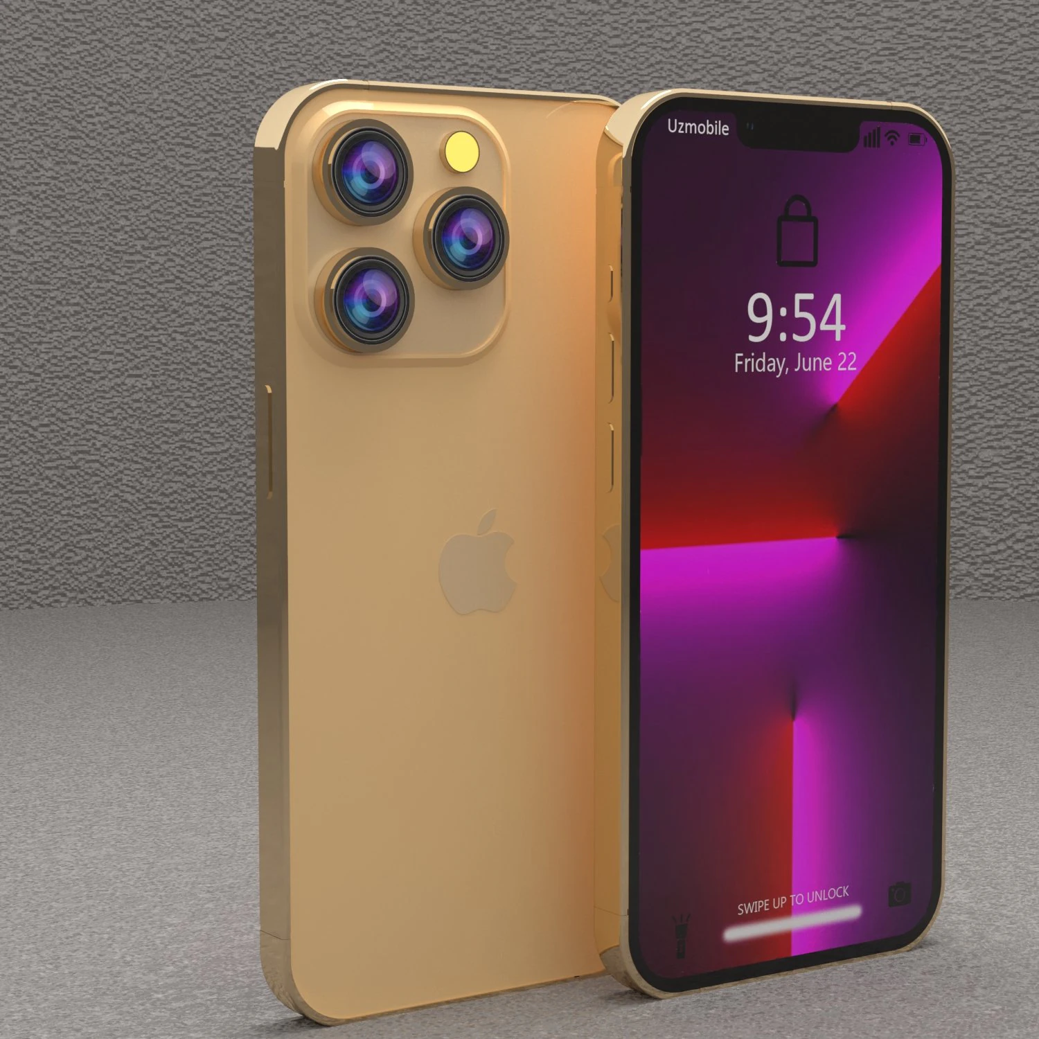 IPHONE 13 PRO MAX 3D Model .c4d .max .obj .3ds .fbx .stl .blend 