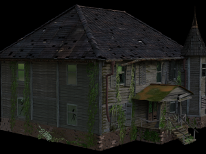 House old house haunted house ruined house old building old building horror ghostly horror 3D Модель