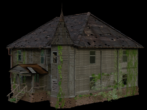 House old house haunted house ruined house old building old building horror ghostly horror 3D Модель