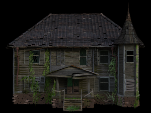 House old house haunted house ruined house old building old building horror ghostly horror 3D Модель
