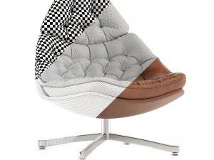 F588 Artifortchair 3D Model
