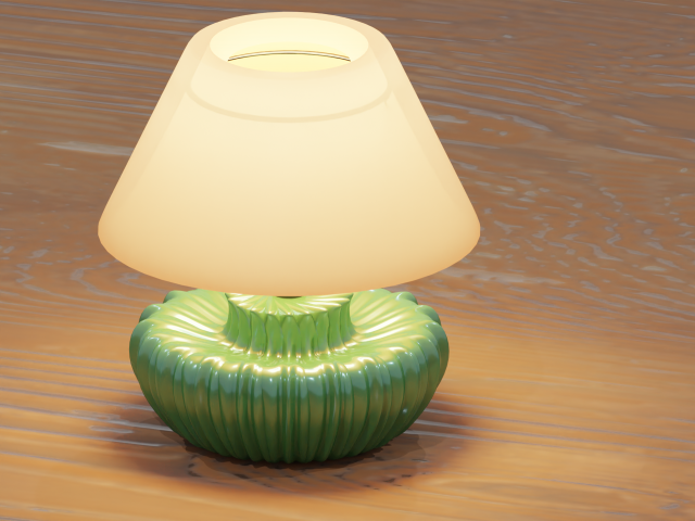 Desk lamp Low-poly Modèle 3D .c4d .max .obj .3ds .fbx .stl .blend 