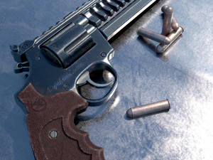 Nighthawk custom revolver 3D Model