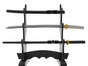 Samurai sword 3D Models