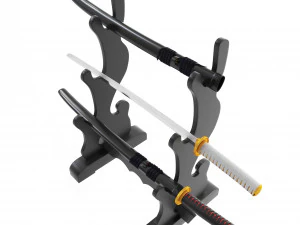 Samurai sword 3D Model