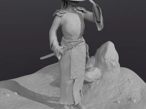 The Last Samurai 3D Model