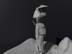 The Last Samurai 3D Model