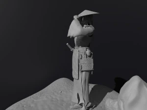 The Last Samurai 3D Model