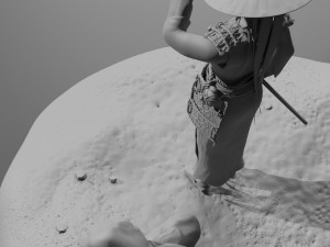 The Last Samurai 3D Model