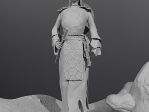 The Last Samurai 3D Model