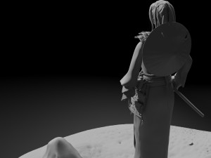 The Last Samurai 3D Model