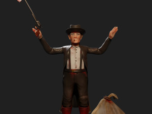 Bad grandfather 3Dモデル