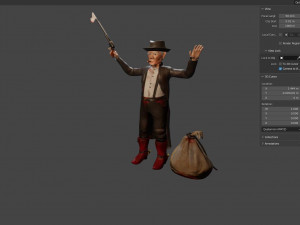Bad grandfather 3Dモデル