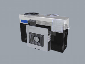 Vintage camera Modelo 3D