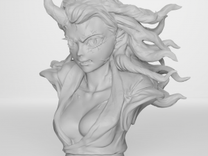 Nezuko rage mode 3d printable 3D Print Model
