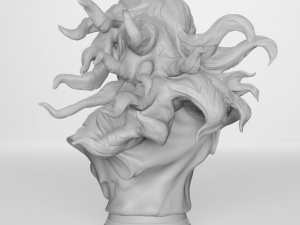 Nezuko rage mode 3d printable 3D Print Model