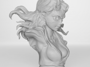 Nezuko rage mode 3d printable 3D Print Model