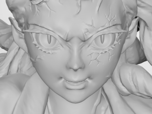 Nezuko rage mode 3d printable 3D Print Model