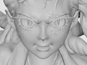 Nezuko rage mode 3d printable 3D Print Model