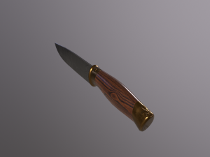 Knife Model 3D