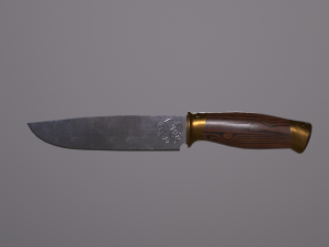 Knife Model 3D