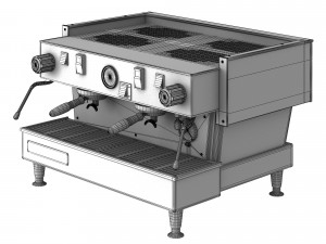 Coffee Machine La Marzocco Linea Classic EE 2 Gr 3Dモデル
