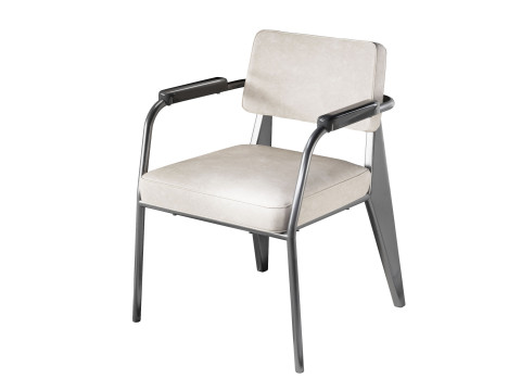 Leather chair Model 3D