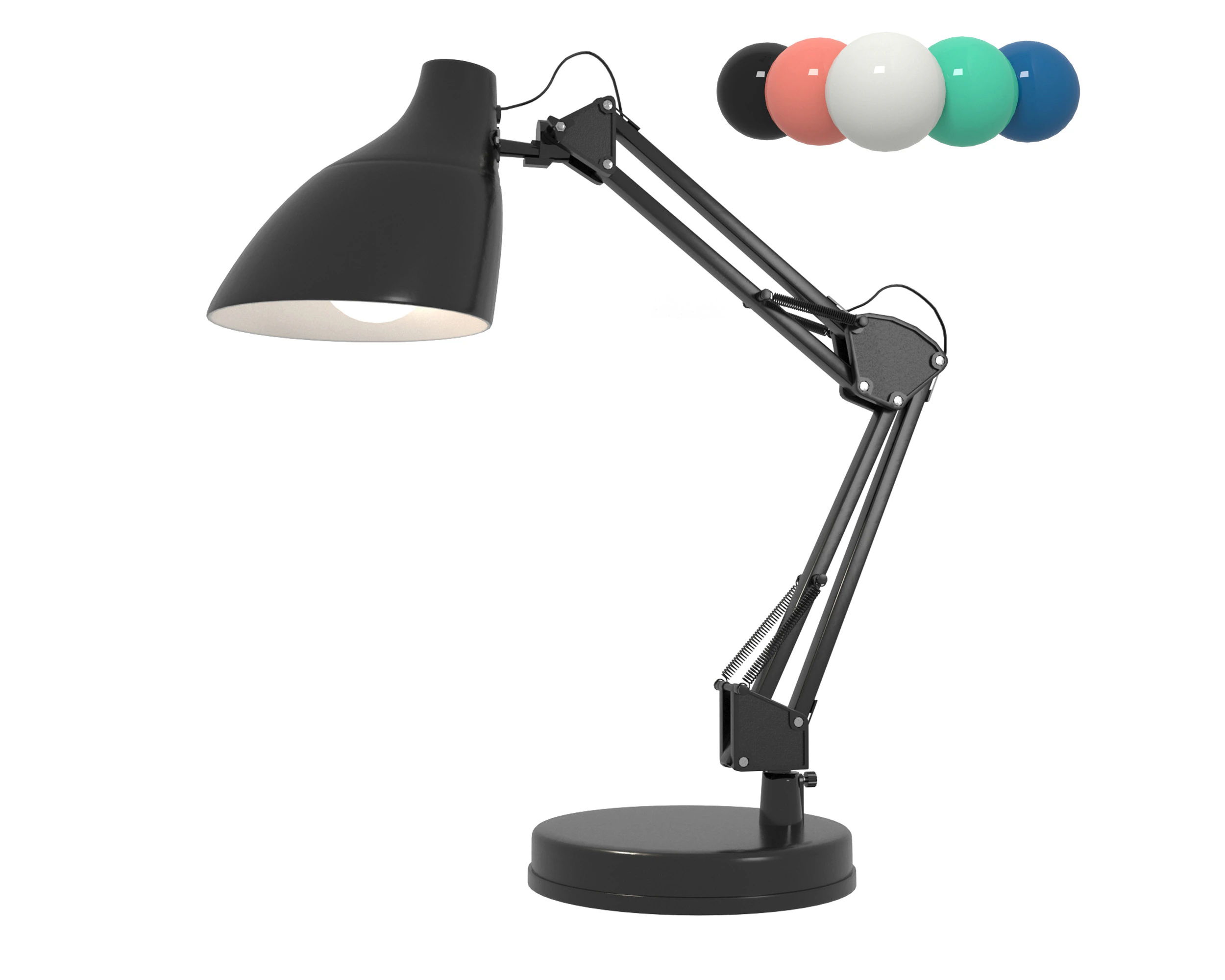Table lamp Camelion Loft 3D Model .c4d .max .obj .3ds .fbx .stl .blend 