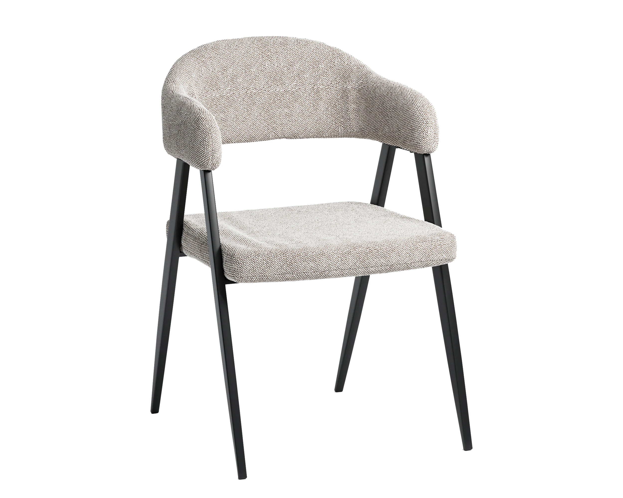 Chair Twin 3D Model .c4d .max .obj .3ds .fbx .stl .blend 