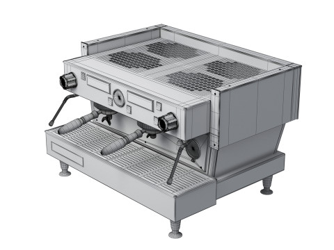 Coffee machine La Marzocco Linea Classic AV 2 Gr 3D 模型