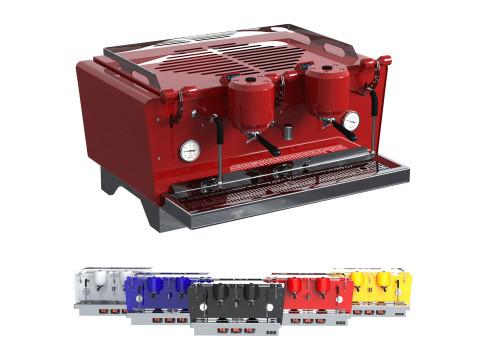 Coffee machine Gufo S2 Modello 3D