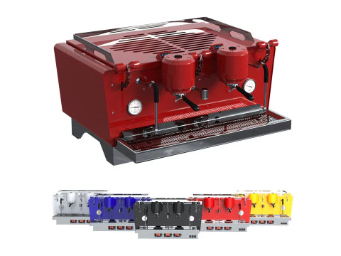 Coffee machine Gufo S2 3D Model