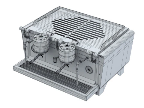 Coffee machine Gufo S2 3D Model