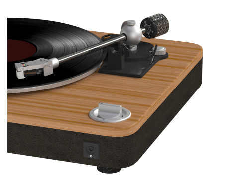 Vinyl Record Player Marley Stir it Up 3D Model