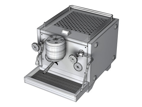 Coffee machine Gufo Mini 3D Model
