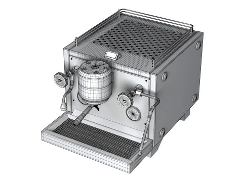 咖啡机 Gufo 迷你 3D 模型