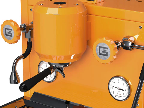 咖啡机 Gufo 迷你 3D 模型