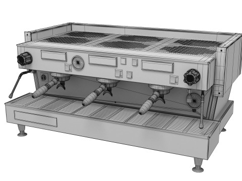 Coffee machine La Marzocco Linea Classic AV 3 Gr 3D Model
